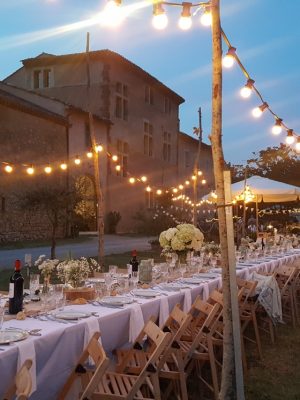 Domaine viticole mariage champêtre