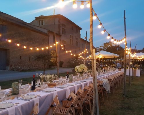 Domaine viticole mariage champêtre